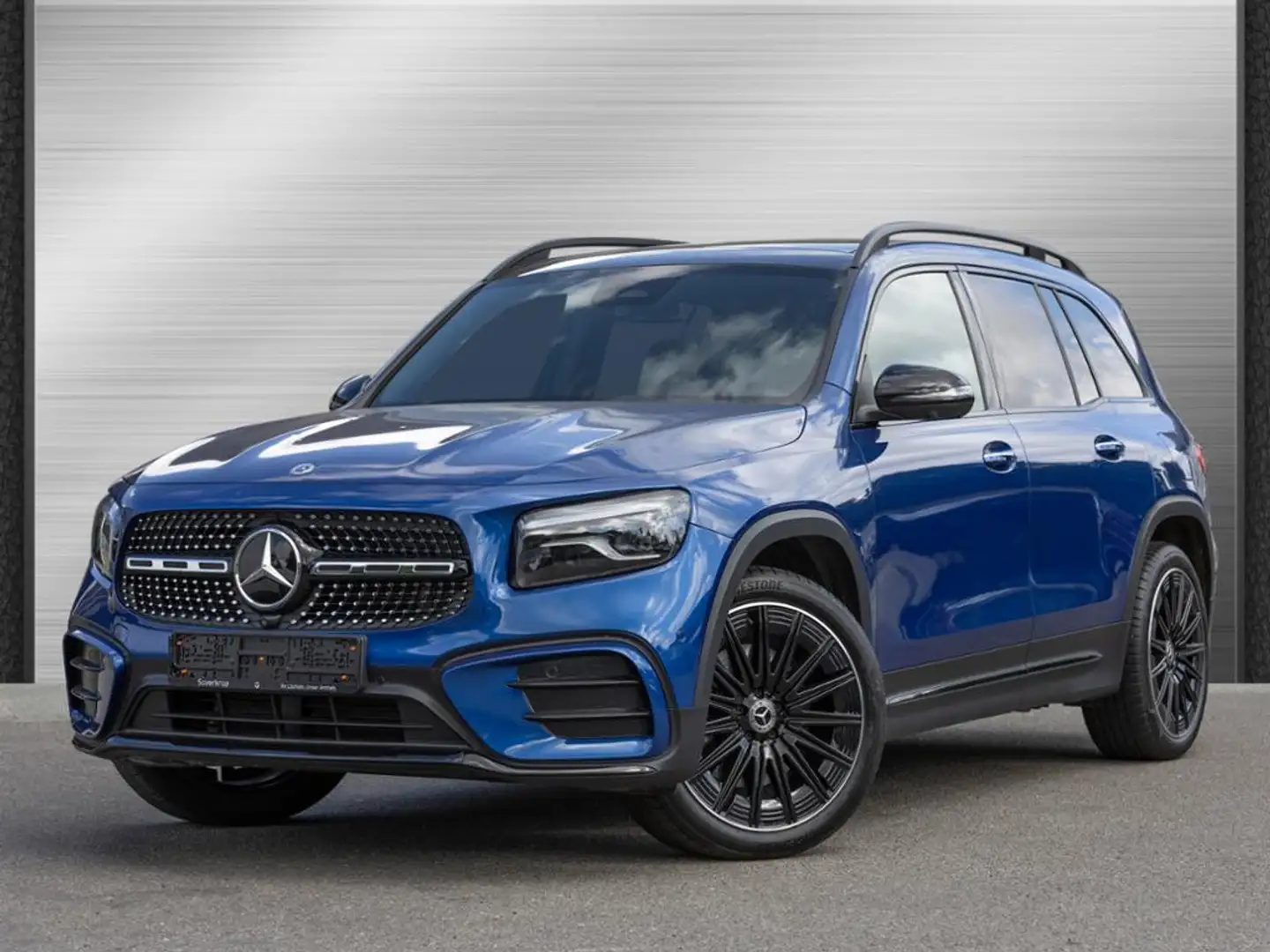 Mercedes-Benz GLB 250 4M , AMG PREMIUM NIGHT SPUR PANO AHK Blau - 2