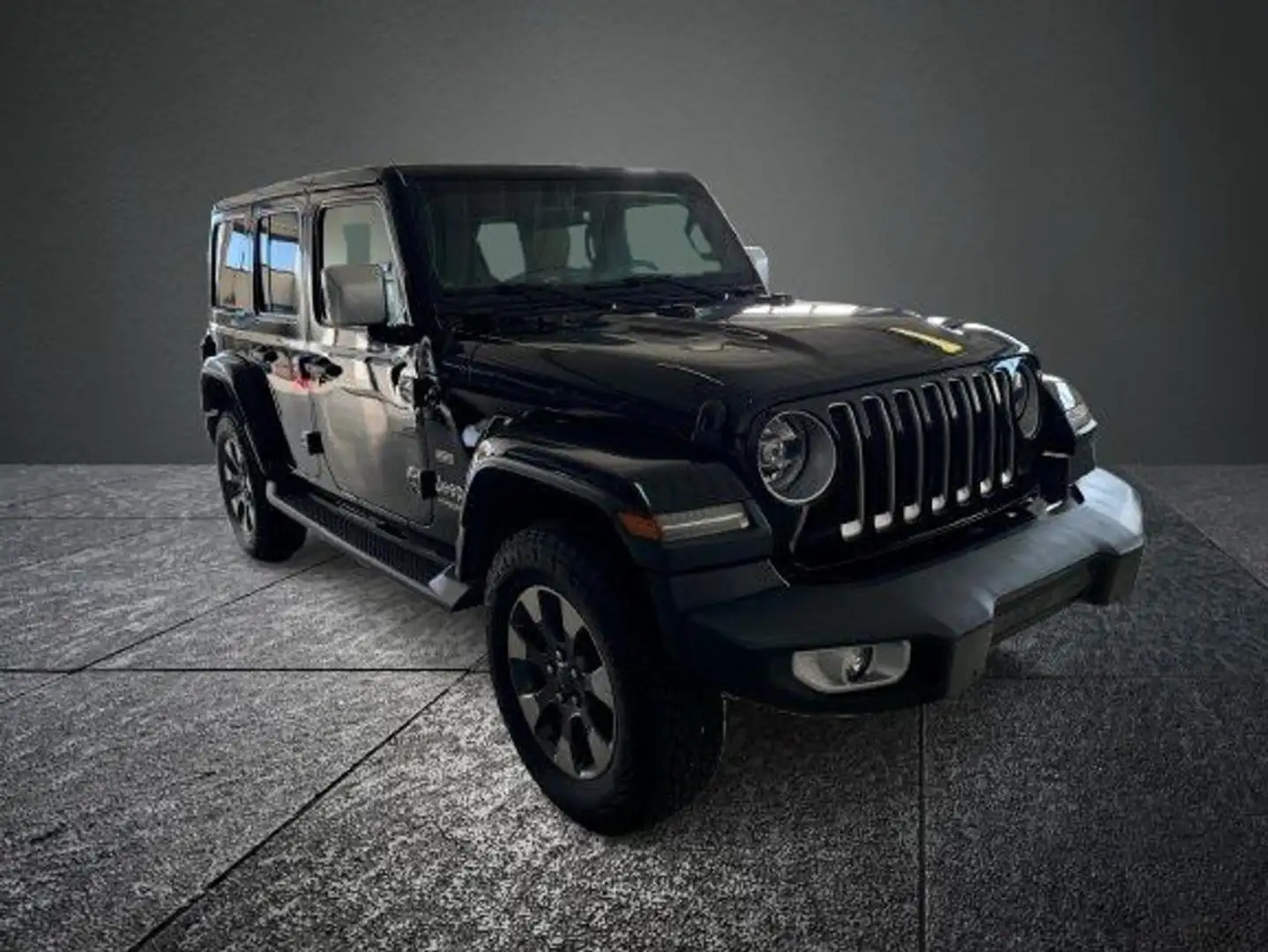 Jeep Wrangler Unlimited 2.2 Mjt II Sahara Overland Чорний - 2