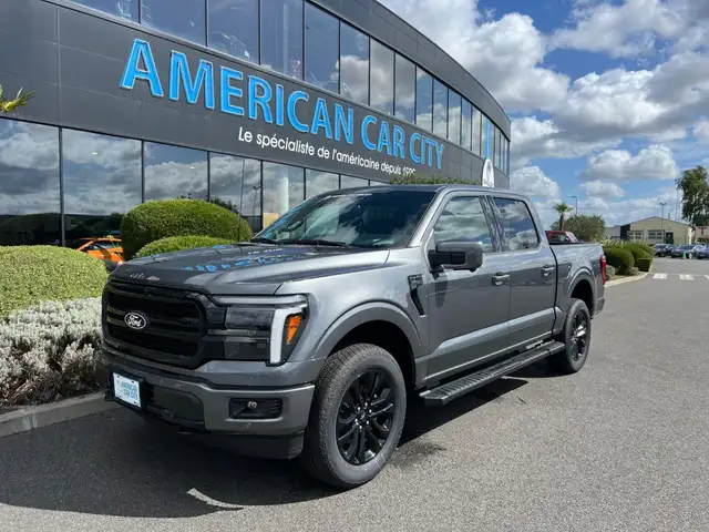 Ford F 150 Supercrew LARIAT Black Package V8 5.0L
