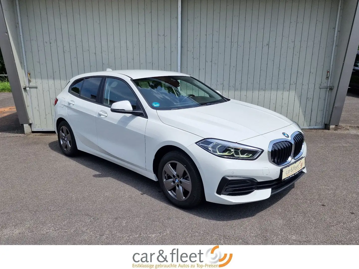 BMW 116 d Autom Advantage Navi LED SiHz PDC Tempo DAB Weiß - 2