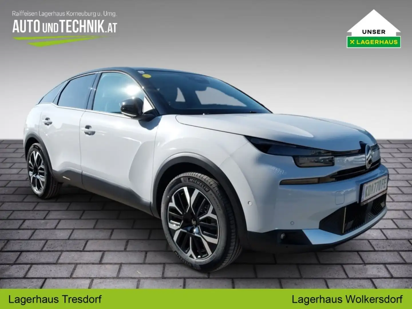 Citroen E-C4 Electric C4 Elektromotor 156 MAX Blanc - 2
