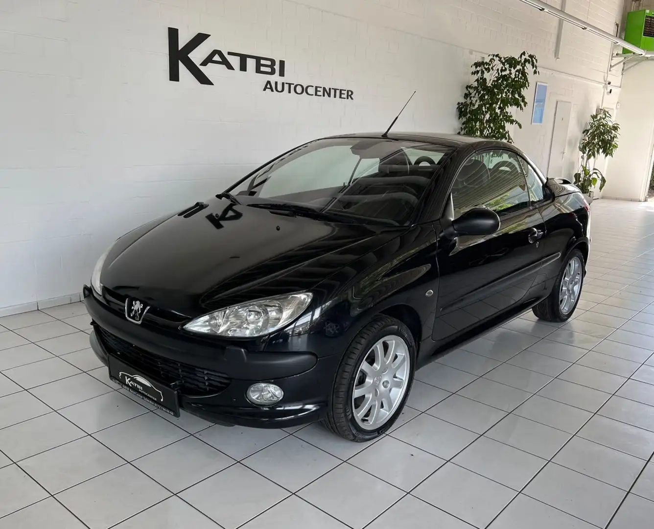 Peugeot 206 Cabriolet CC 2.0 Platinum 85922 km Vollleder Negru - 1
