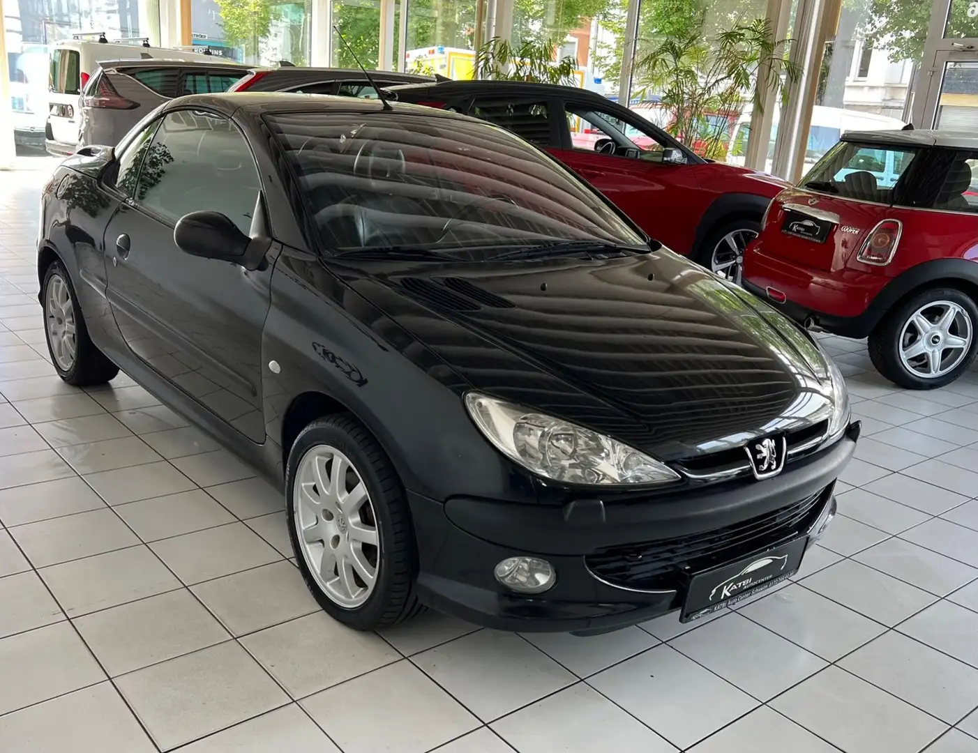 Peugeot 206 Cabriolet CC 2.0 Platinum 85922 km Vollleder Negru - 2