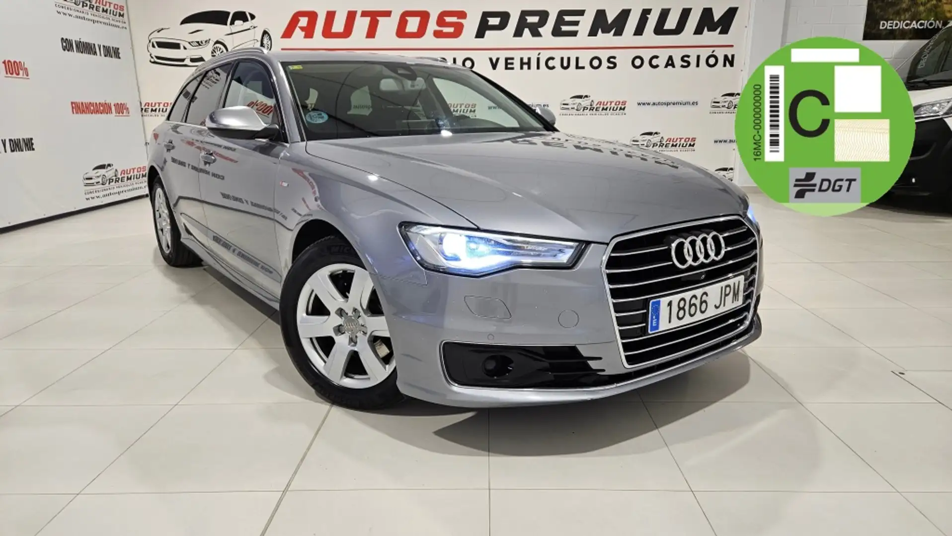 Audi A6 Avant 2.0TDI S line ed. S-T 140kW(4.75) Gris - 1