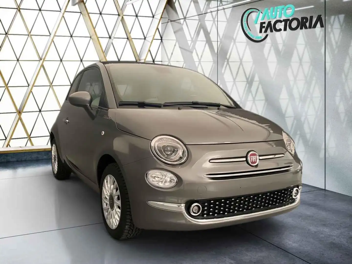 Fiat 500C CABRIOLET -27% 1.0I HYB 70CV +GPS+RADAR+OPTIONS Grigio - 2