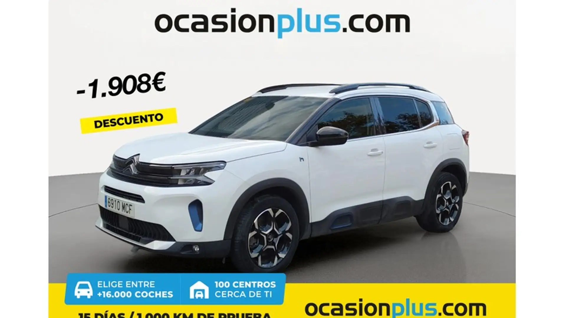Citroen C5 Aircross Hybrid Feel Pack EAT8 225 Blanco - 1