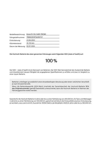 Hyundai KONA EV 39,2kWh TREND NAVI/ACC/11 kW OBC/KRELL SOUND