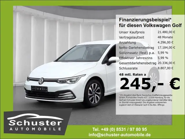 Volkswagen Golf VIII ACTIVE 1.5TSI*StndHzg HeadUp ACC 4xSHZ