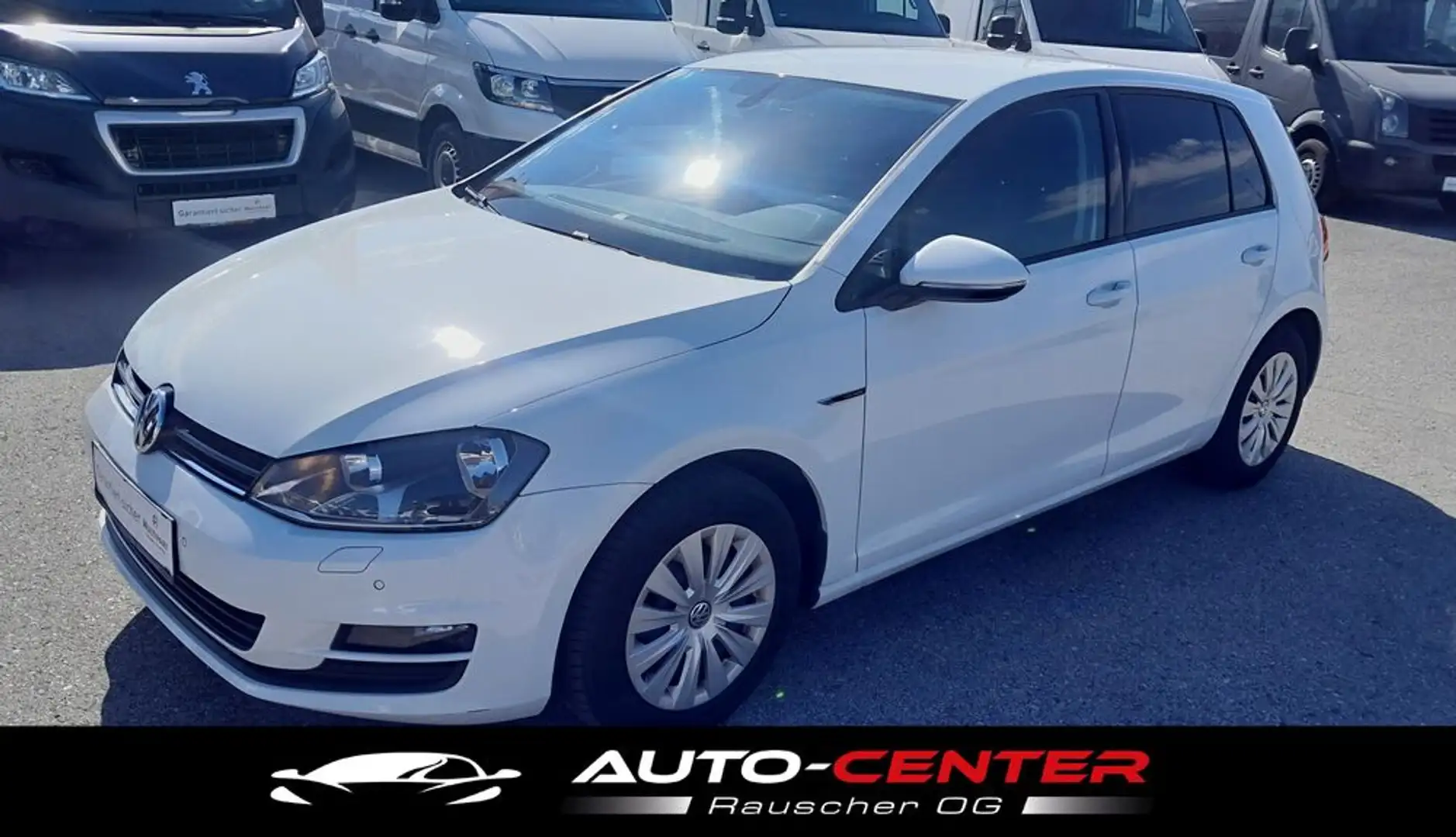 Volkswagen Golf 7 1.6 Lounge BMT Wit - 1