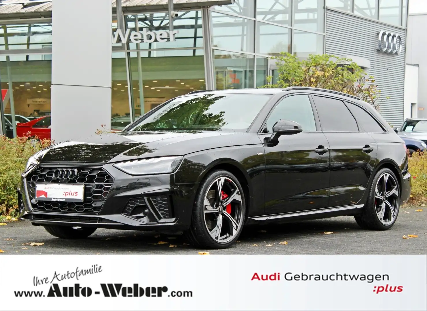 Audi A4 Avant 40TFSI S LINE competition plus BLACK VC Schwarz - 1