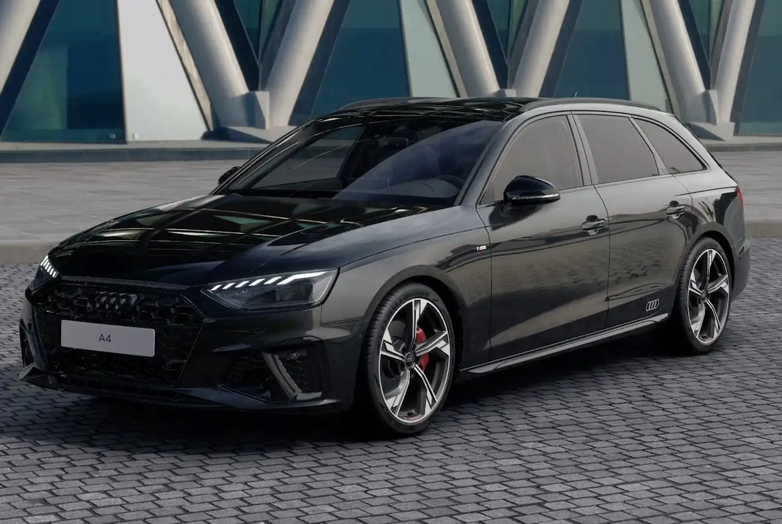 Audi A4 Avant 40TFSI S LINE competition plus BLACK VC Noir - 2