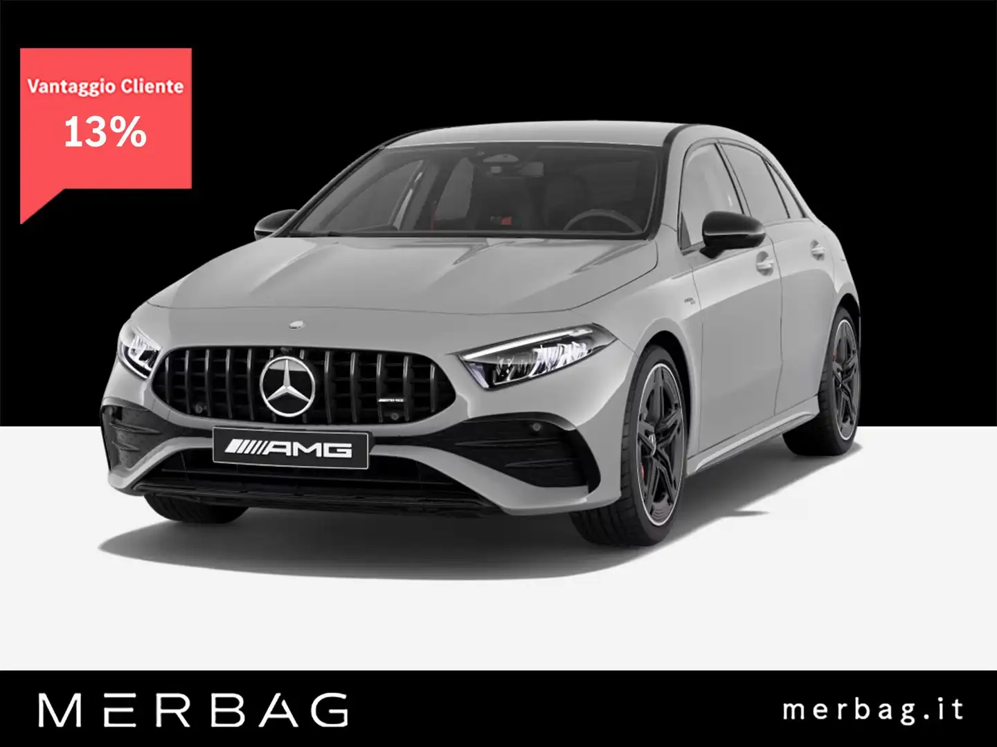 Mercedes-Benz A 35 AMG 4Matic Premium AMG Line Grigio - 1