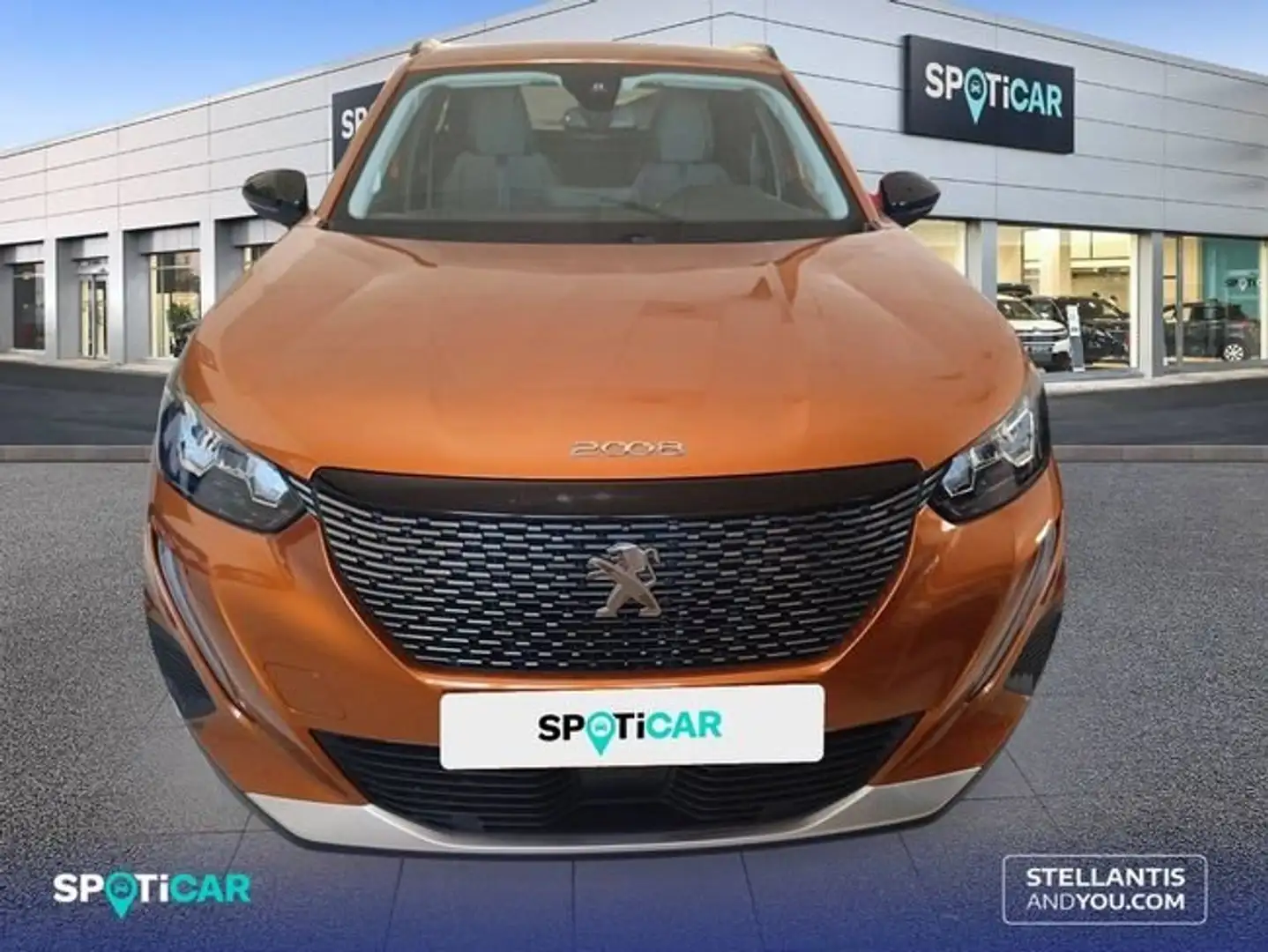 Peugeot 2008 1.2 PureTech S&S Allure 100 Naranja - 2