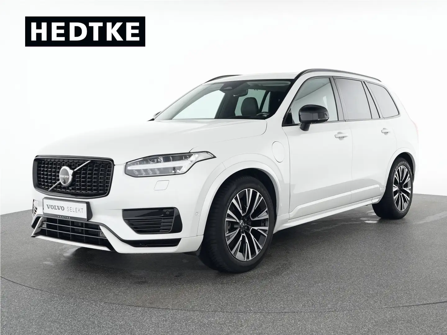 Volvo XC90 T8 Recharge AWD Ultimate Dark 20"+AHK+360° Weiß - 1