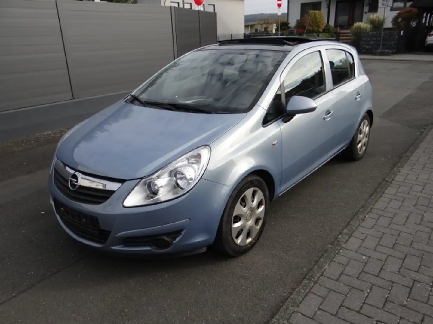 Opel Corsa Corsa 1.4 16V Klima, Pano., LHZ, SHZ, TÜV neu. Blau - 1