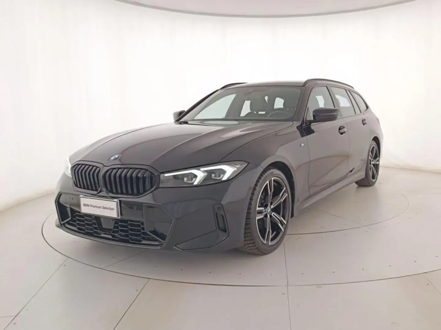 BMW 320 d Touring mhev 48V Msport auto Nero - 1
