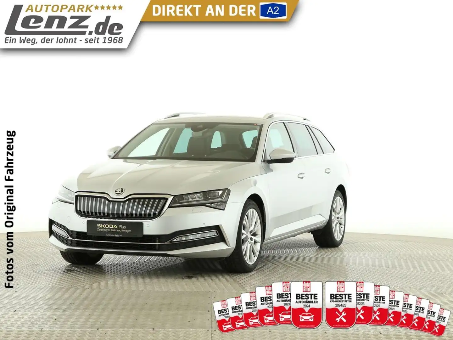Skoda Superb Combi Style iV Matrix Navi AHK ACC SHZ LM Silber - 1