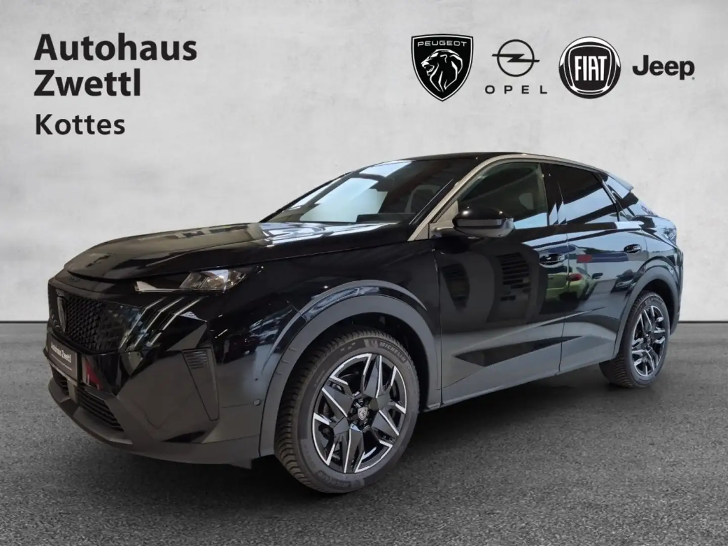 Peugeot 3008 Allure MHEV 145 e-DCS6 Negro - 1