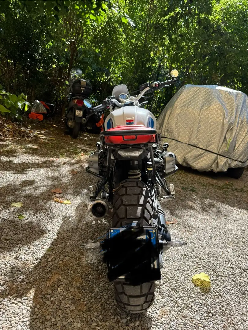 BMW R nineT GS Blanc - 2
