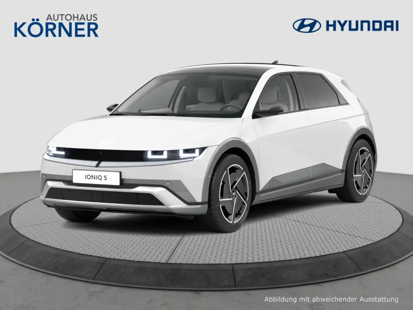 Hyundai IONIQ 5 N LINE X 84 KWH 4WD SITZ PAKET HUD NAVI LEDER  DIG Weiß - 1