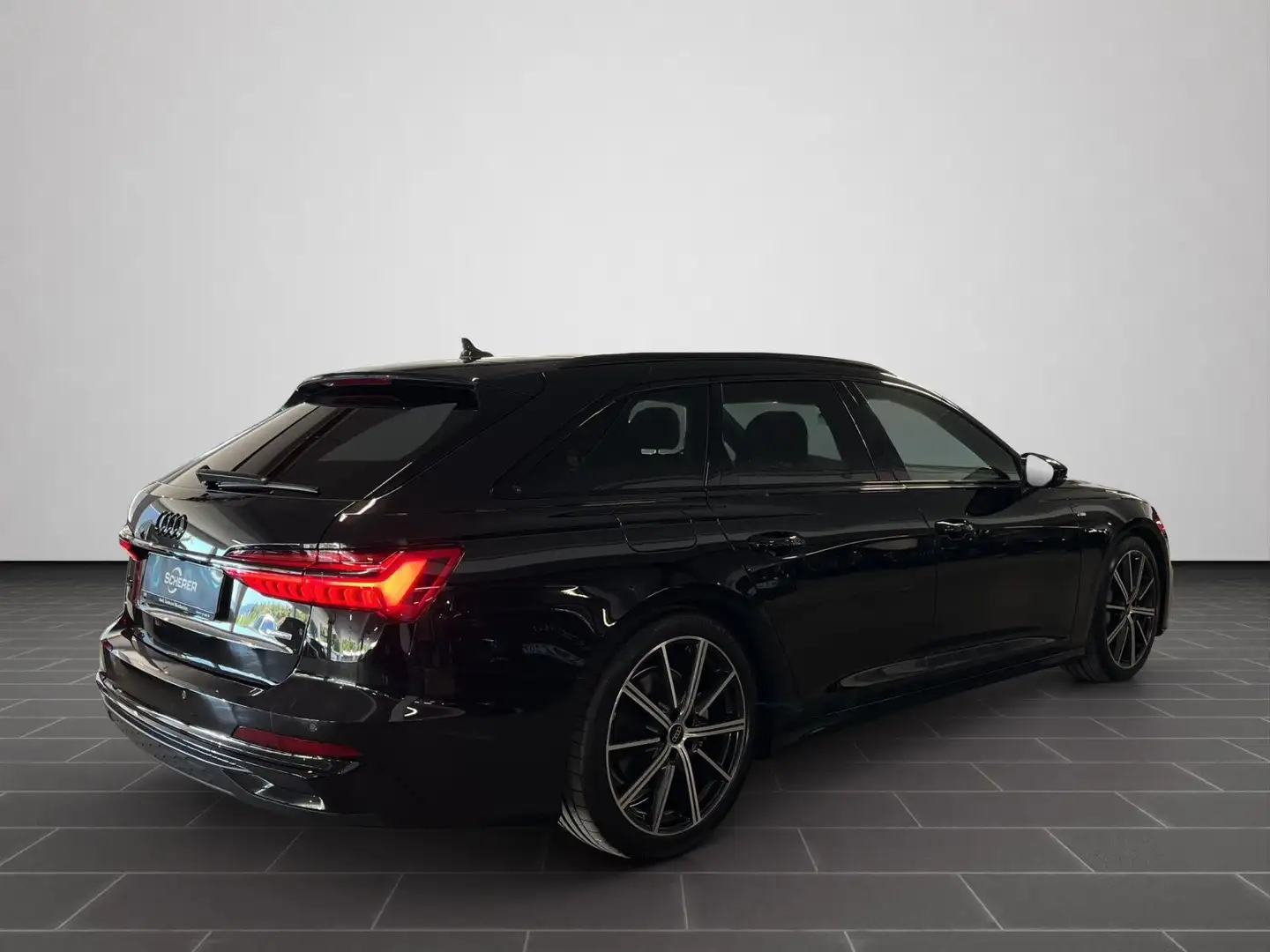 Audi A6 A6 Av Design 55 TFSI s-tro. quatt. S-Line Interi Schwarz - 2