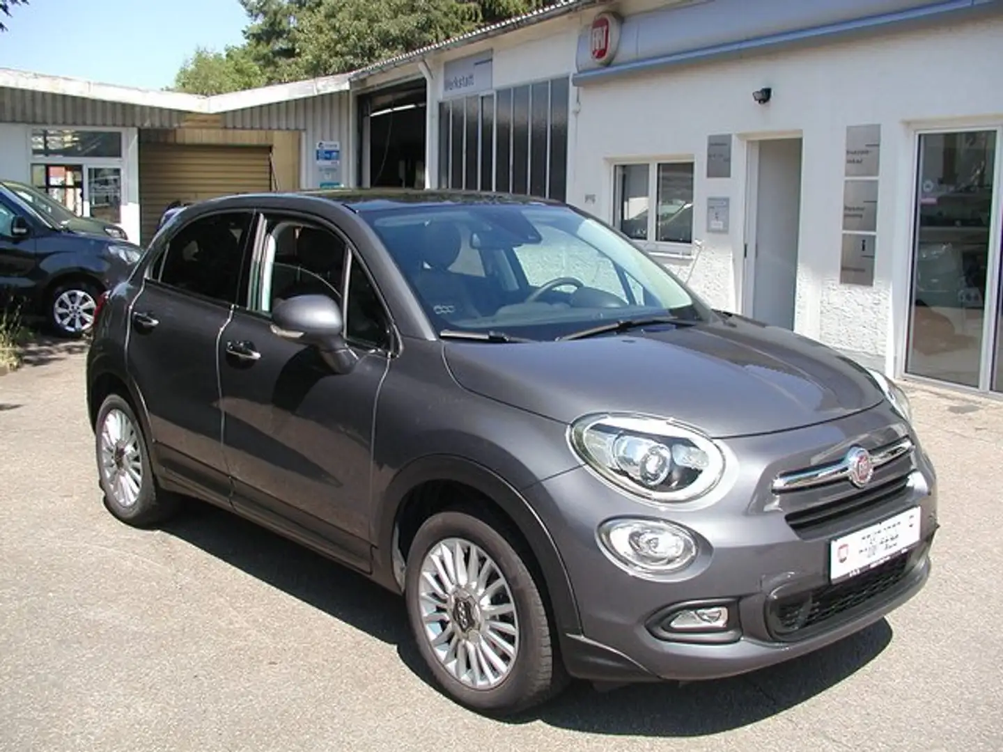 Fiat 500X 1.4 Multiair Lounge Autom Panoramdach Gris - 1