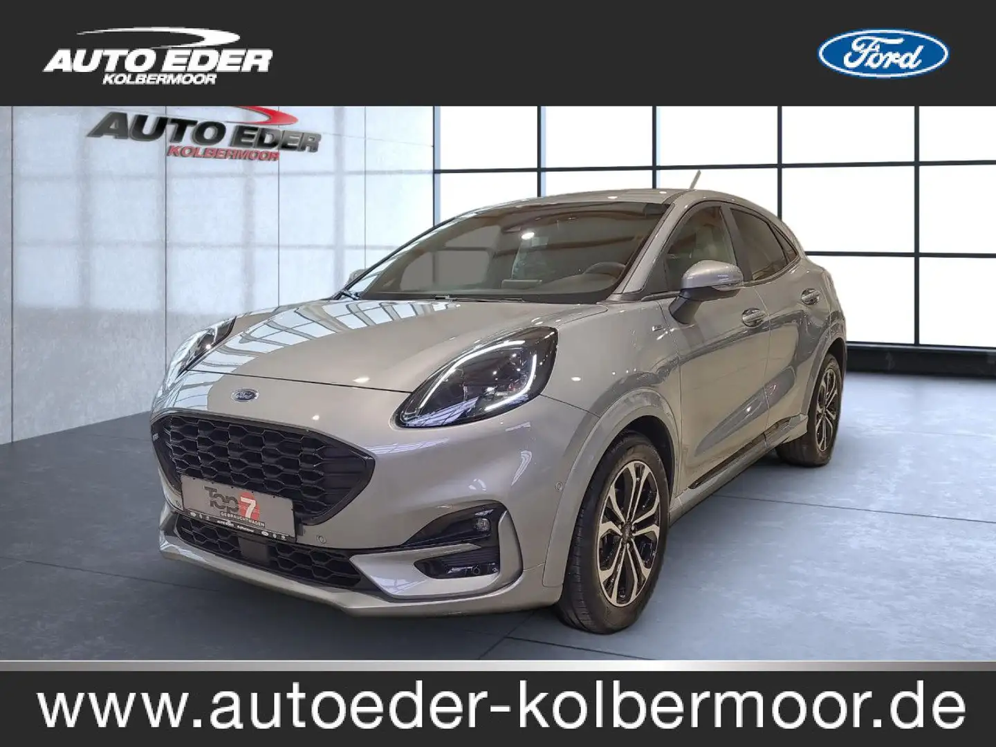 Ford Puma ST-Line Sportpaket Bluetooth Navi LED Klima Silber - 1