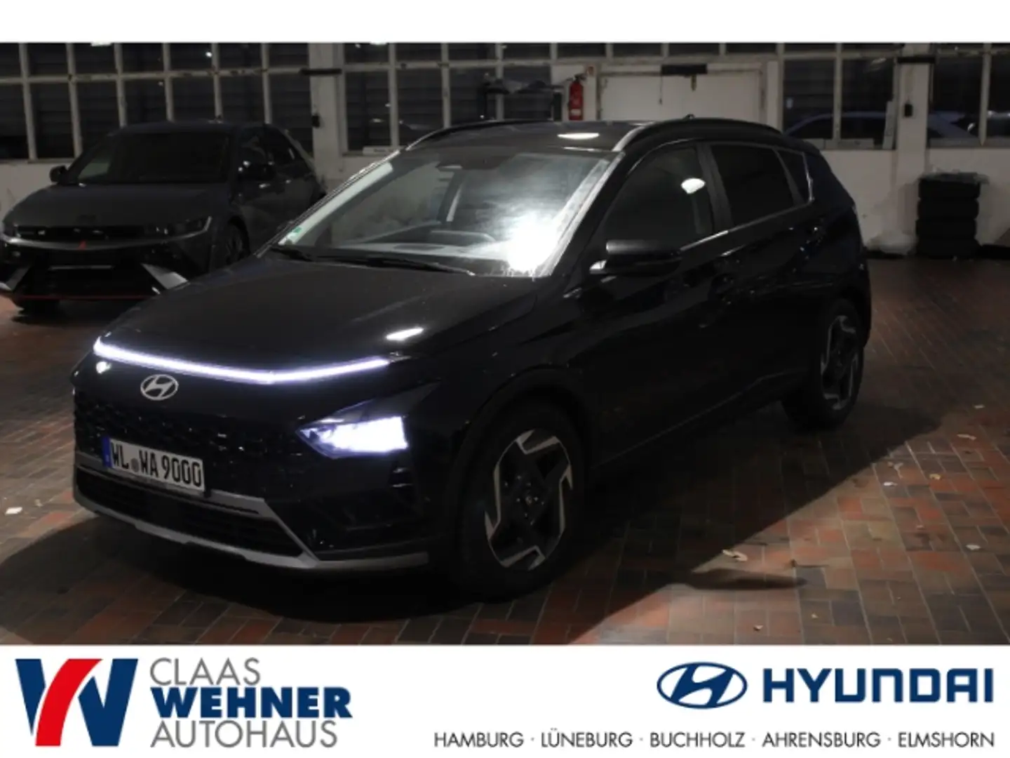 Hyundai BAYON Prime 2WD 1.0 T-GDI EU6e Navi digitales Cockpit So Schwarz - 1