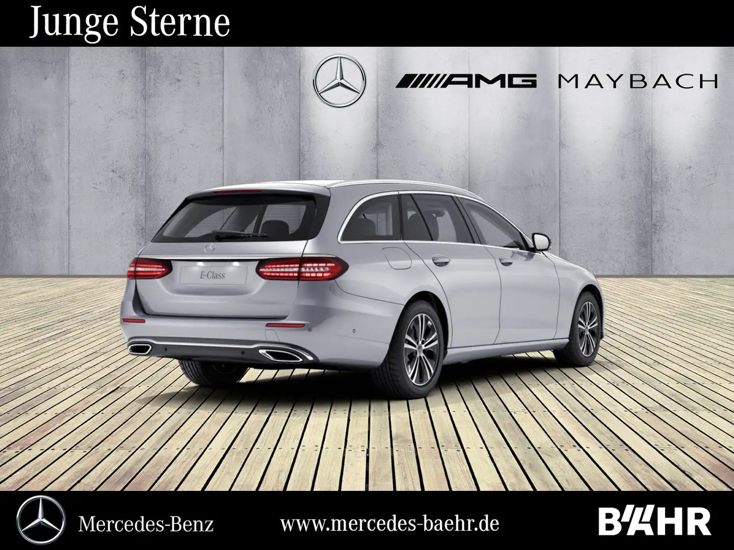 Mercedes-Benz E 220 E 220 d T Avantgarde/Navi/LED/RFK/Totwinkel/17" Silber - 2