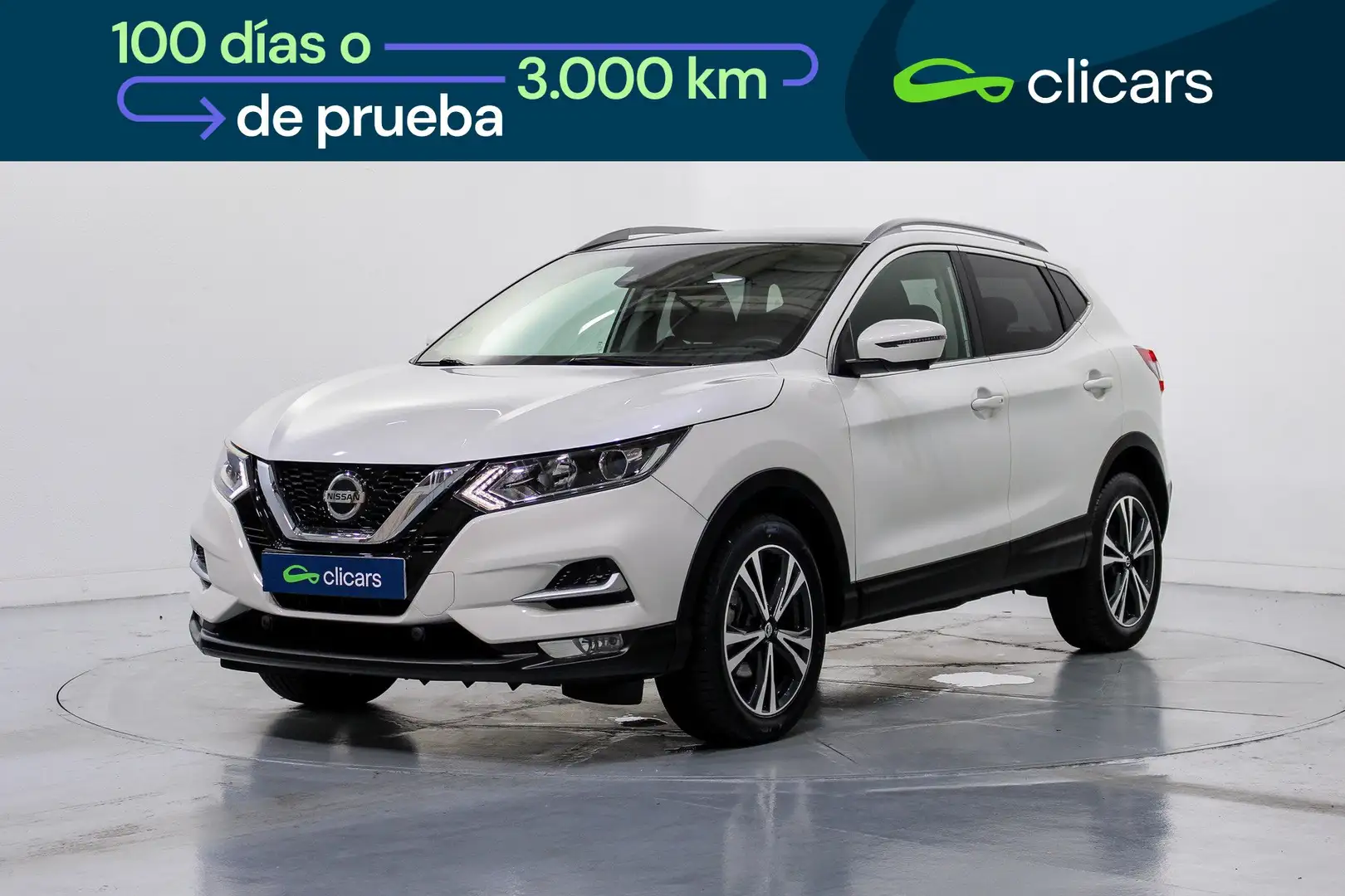 Nissan Qashqai 1.3 DIG-T N-Connecta 4x2 103kW Blanco - 1