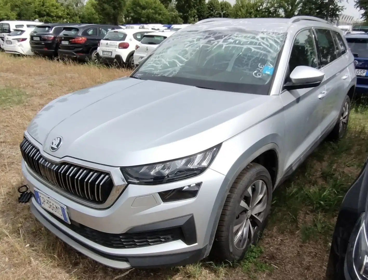 Skoda Kodiaq 2.0 tdi evo Style dsg 7p.ti   VETTURA INCIDENTATA Grigio - 1