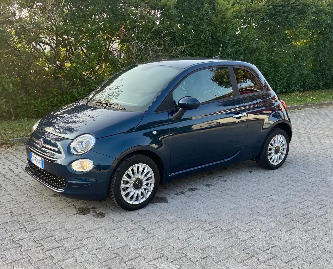 Fiat 500 1.0 hybrid Lounge 70cv Blau - 1