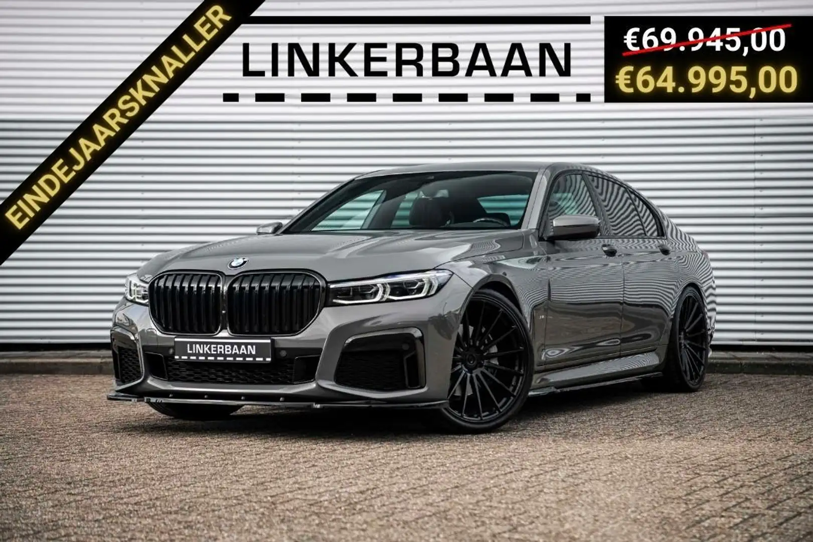 BMW 730 7-serie 730d | M Sport | Individual | 4w Sturing | Gris - 1