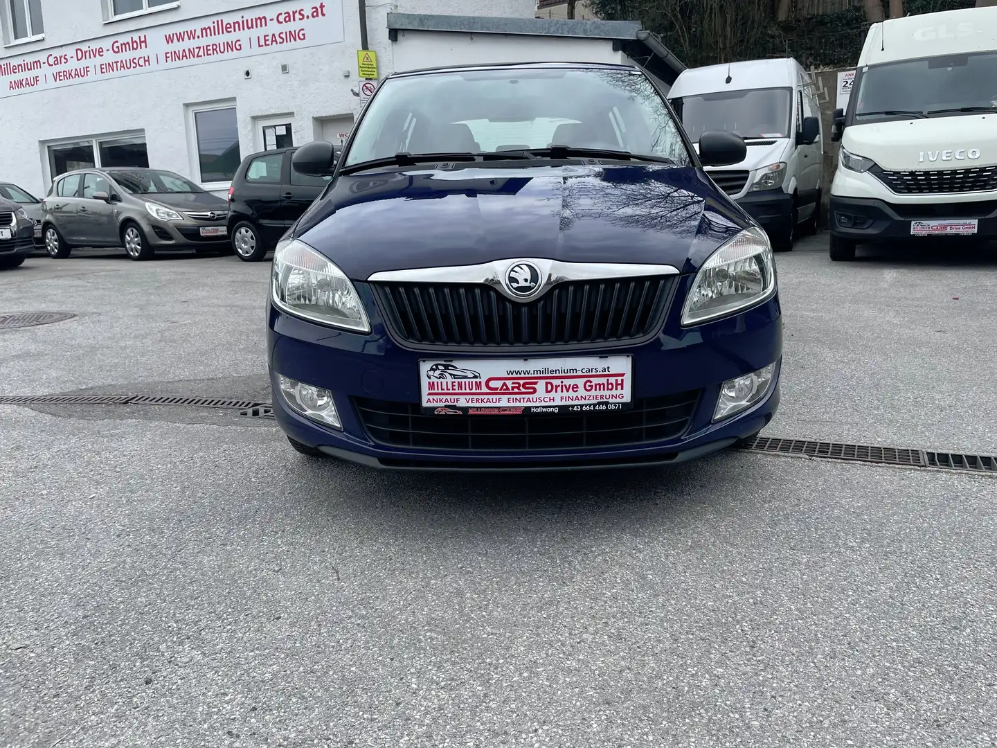 Skoda Fabia Active bei Finanzierung Zinssatz fix 6,274% Blau - 2