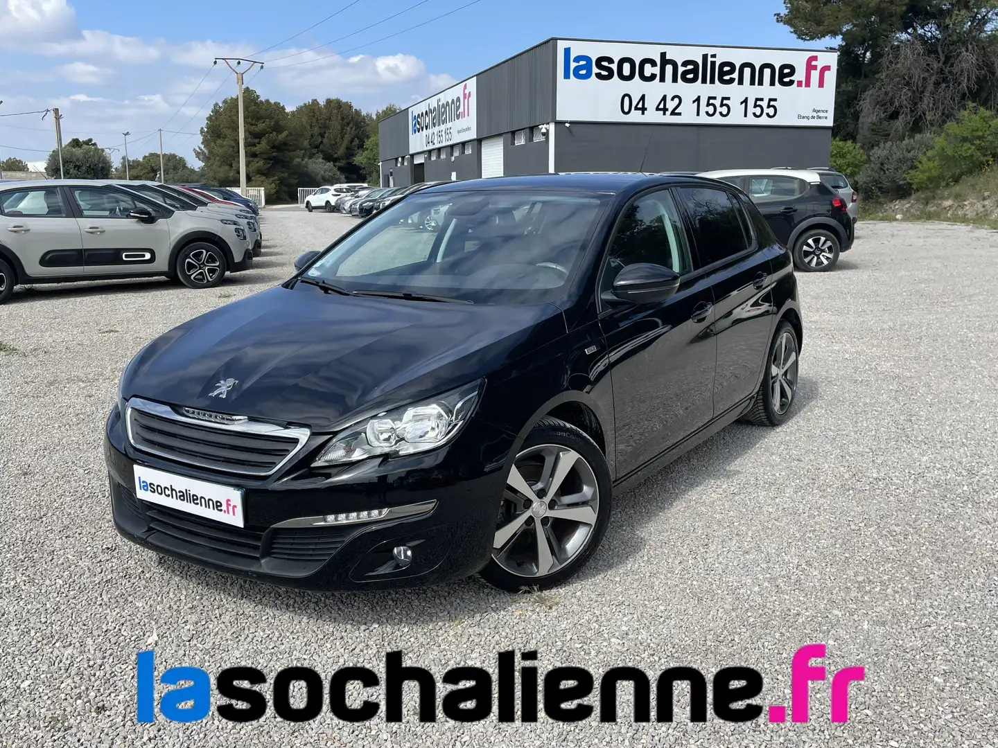 Peugeot 308 1.2 PureTech 110ch S\u0026amp;S BVM5 Style Noir - 1