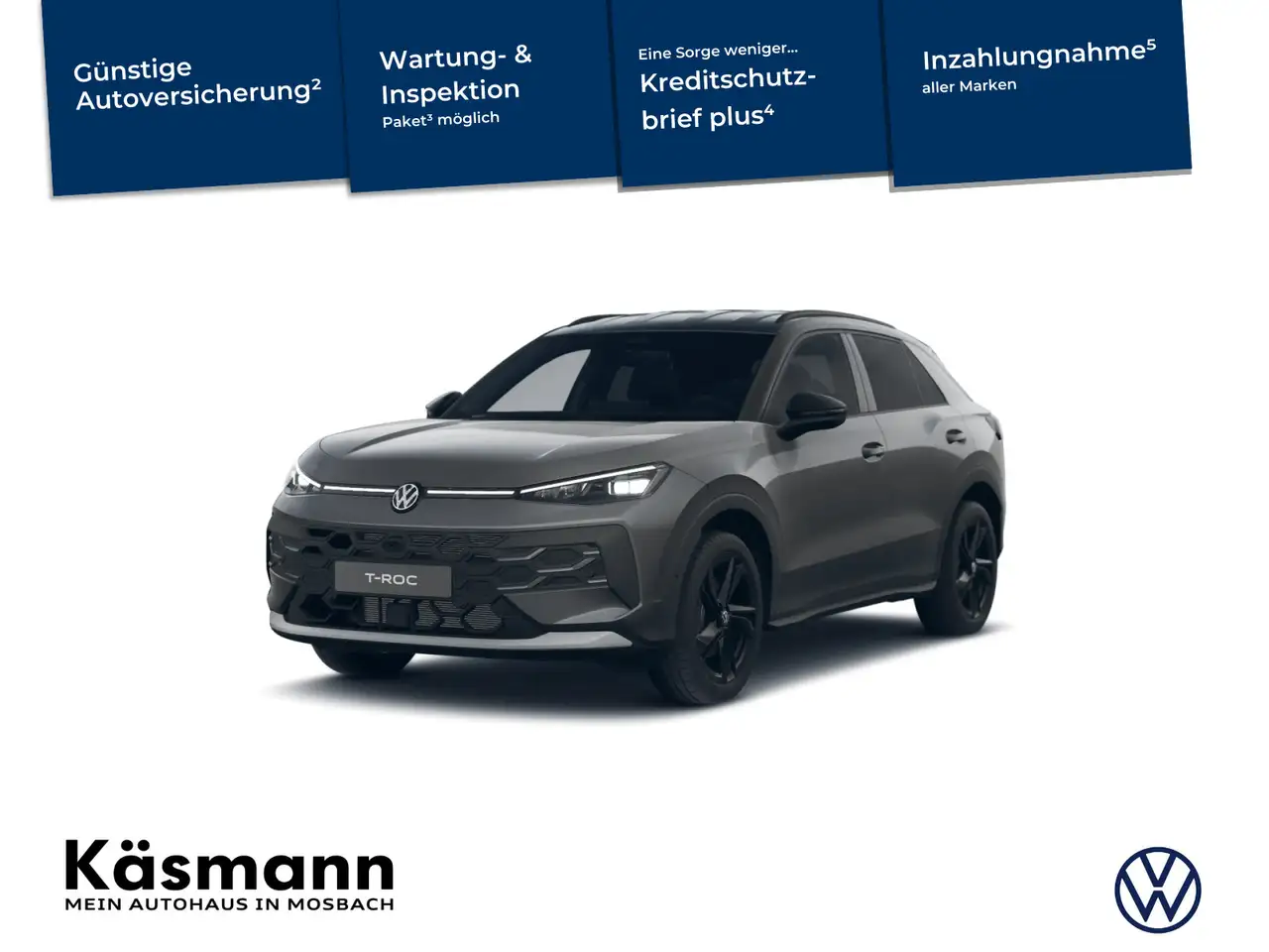Volkswagen T-Roc Style 1.5 eTSI AHK BLACKSTYLE MATRIX — photo 1 of 11