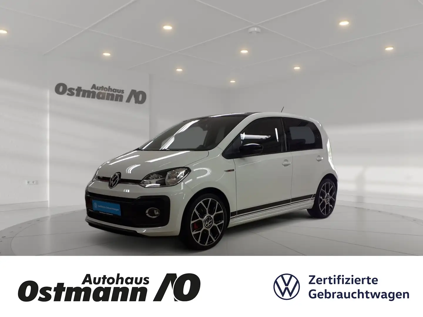 Volkswagen up! 1.0TSI ''GTI'' *PDC*Kamera*Sitzh*VW-Connect Weiß - 1