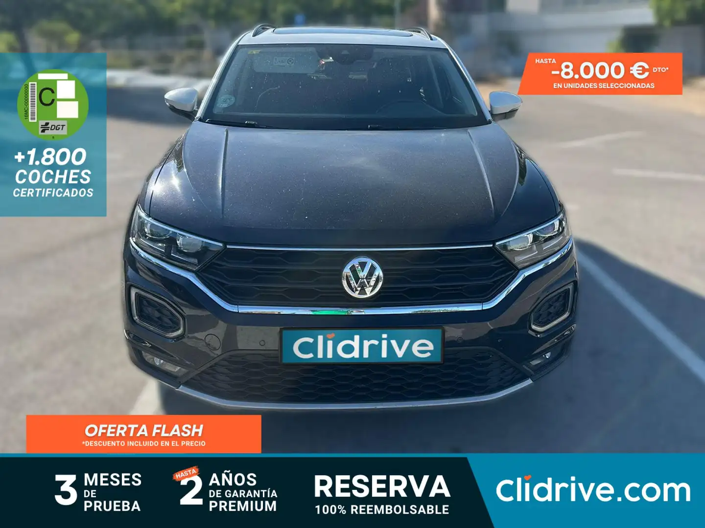 Volkswagen T-Roc 1.0 TSI Advance Style Negro - 1