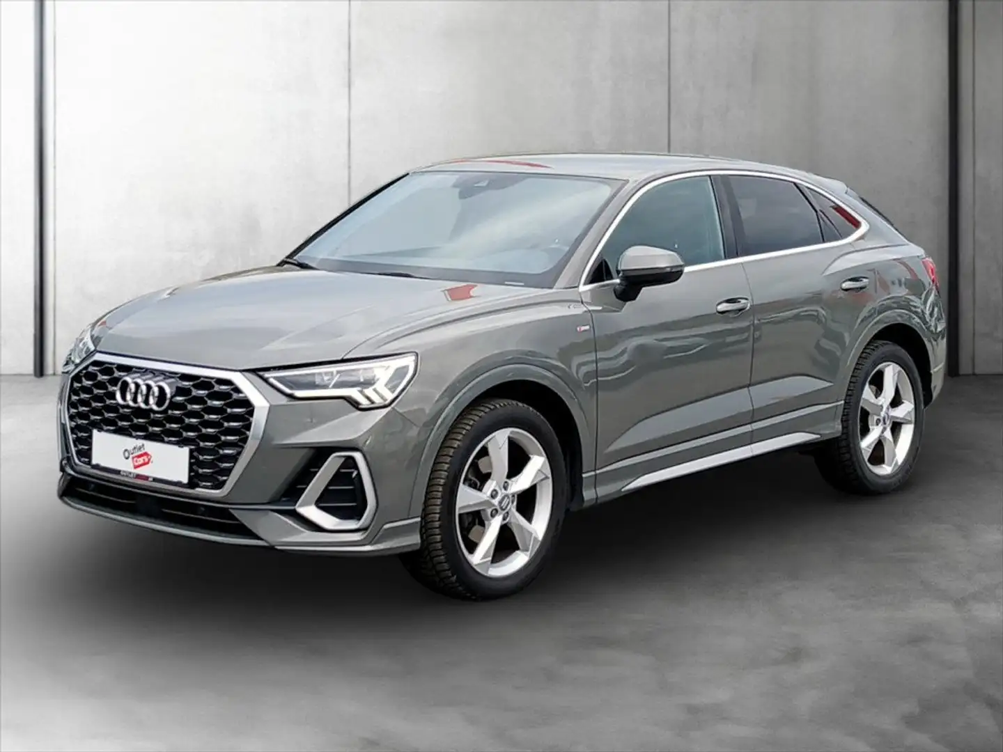 Audi Q3 SB 35 TFSI S-Line ASSIST+LED+LEDER+NAVI+RFK Grau - 2