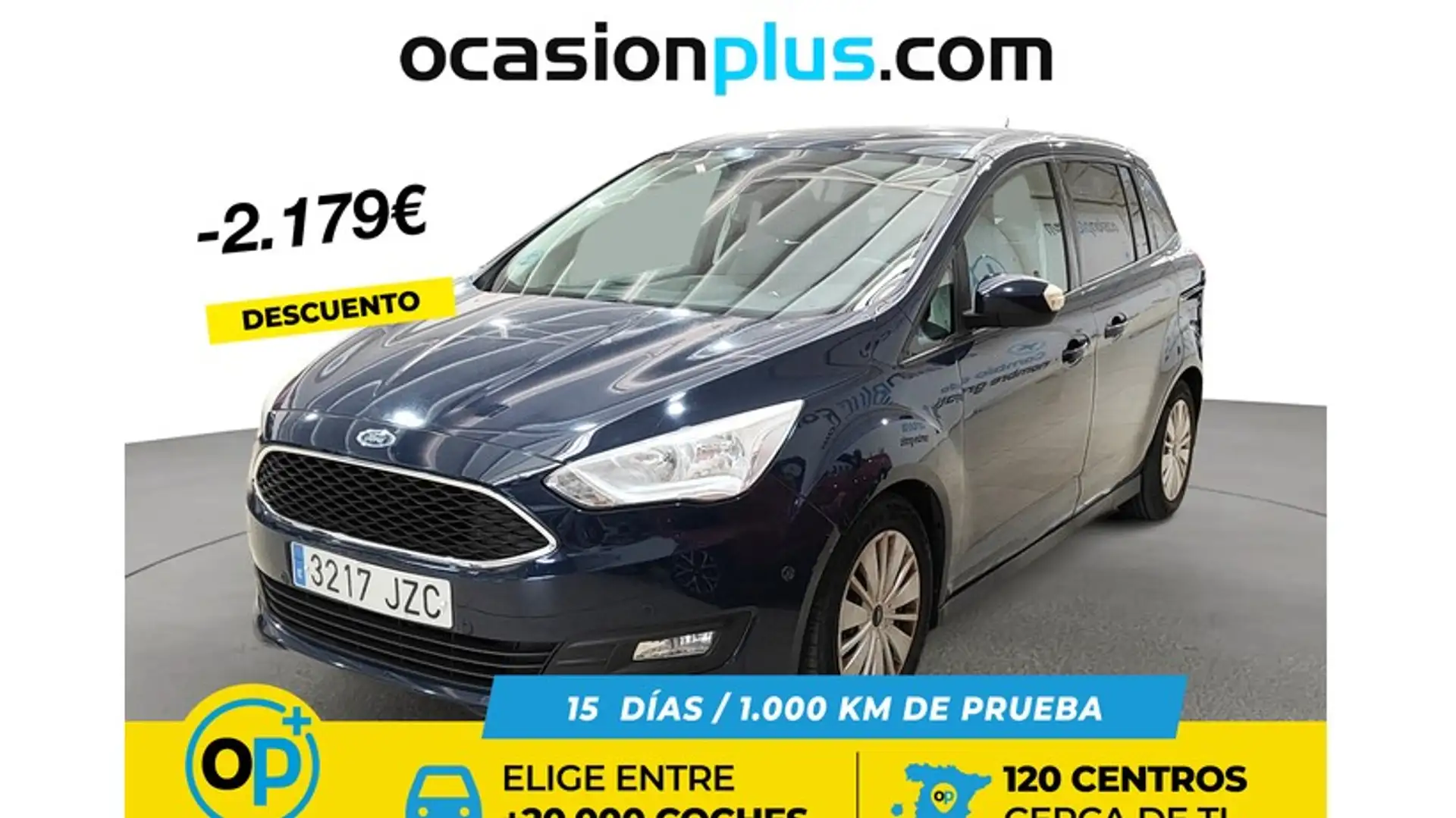 Ford Grand C-Max 1.5TDCi Trend+ 120 Bleu - 1