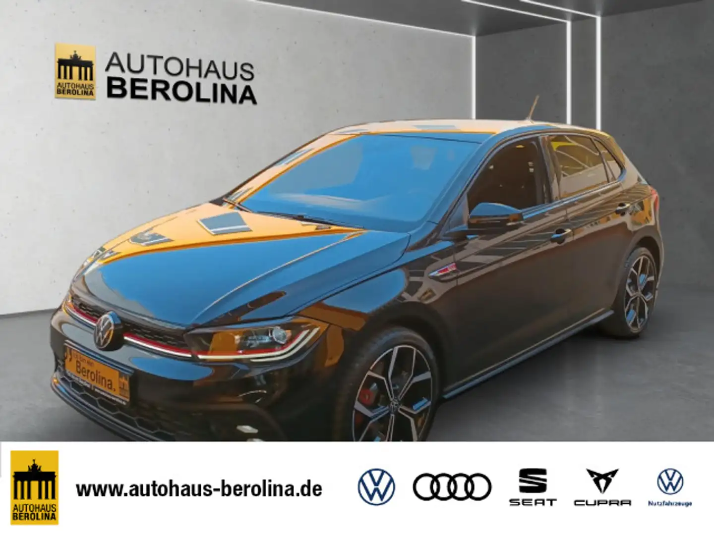 Volkswagen Polo GTI 2.0 TSI DSG *ACC*R-CAM*App-Connect*SHZ* Nero - 1