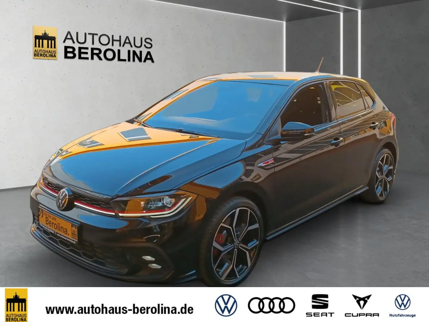 Volkswagen Polo GTI 2.0 TSI DSG *ACC*R-CAM*App-Connect*SHZ* Nero - 2