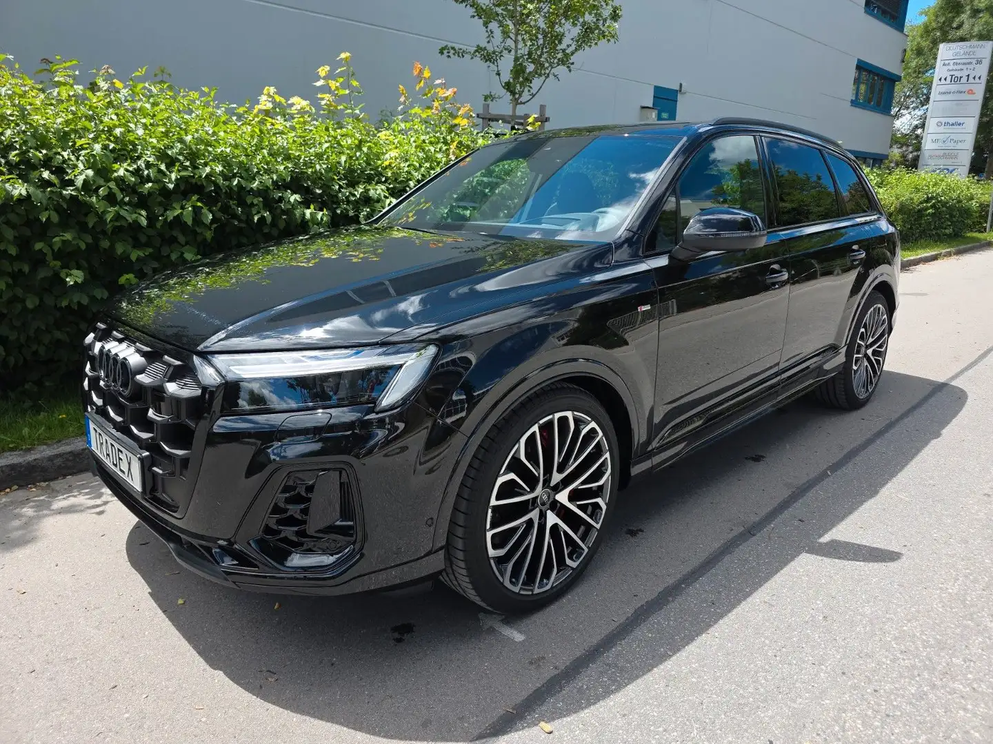 Audi Q7 60 TFSI e quattro S line/Laser/OLED/B+O Negru - 1