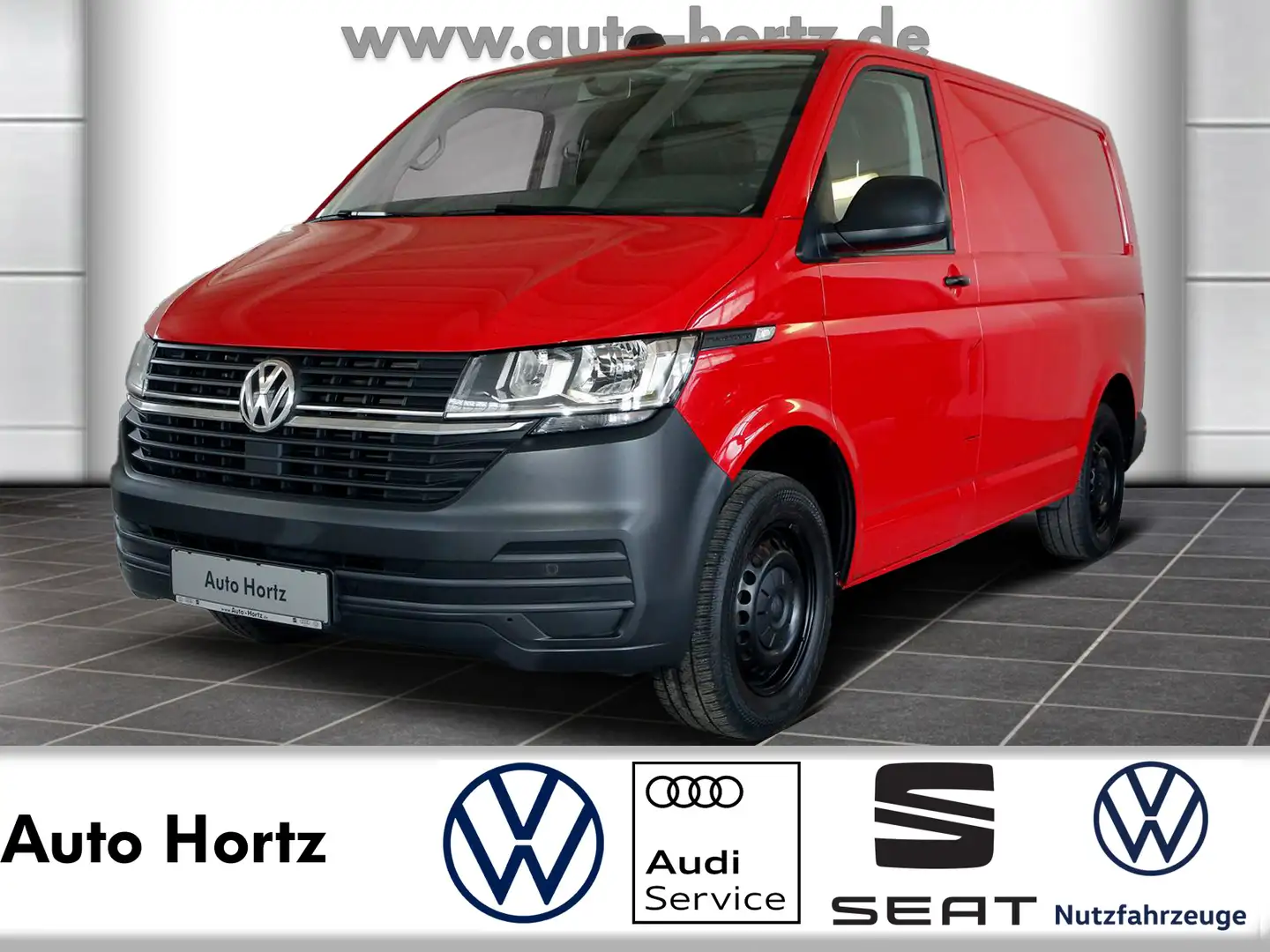 Volkswagen T6.1 Transporter 2.0 TDI Eco-Profi STANDHEIZUNG UVM Roşu - 1