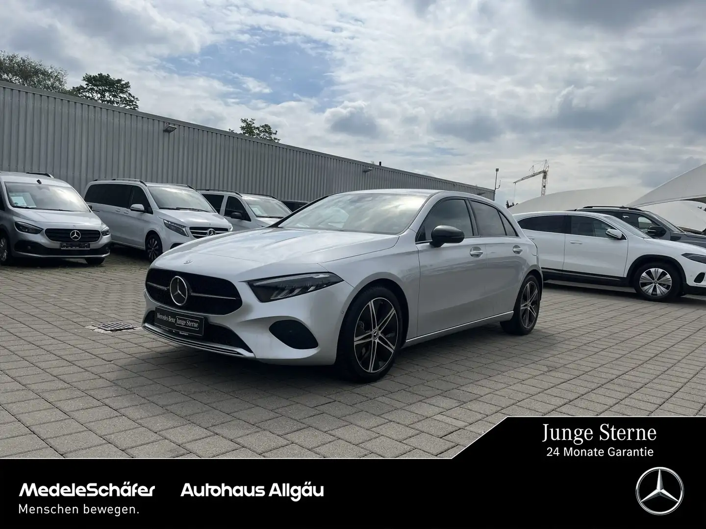 Mercedes-Benz A 200 A 200 d Progressive Night AHK Keyless Distronic Silber - 1
