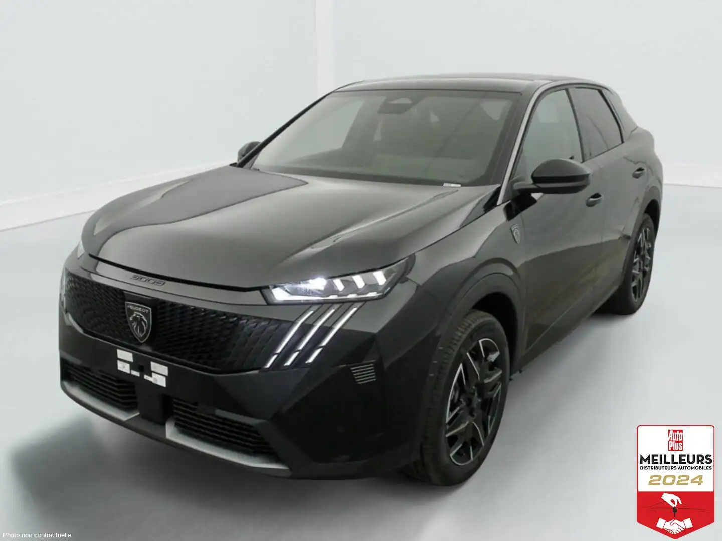 Peugeot 3008 Hybrid 145 e-DCS6 GT Noir - 1