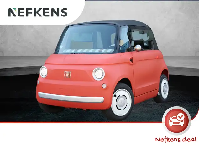 Fiat Topolino Corallo | Panoramadak | Telefoonhouder | USB-C Aan