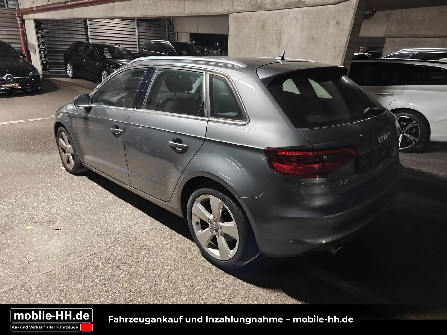 Audi A3 Sportback ambition*SHZ*XENON*PDC*NAVI*WENIG KM* Gris - 2