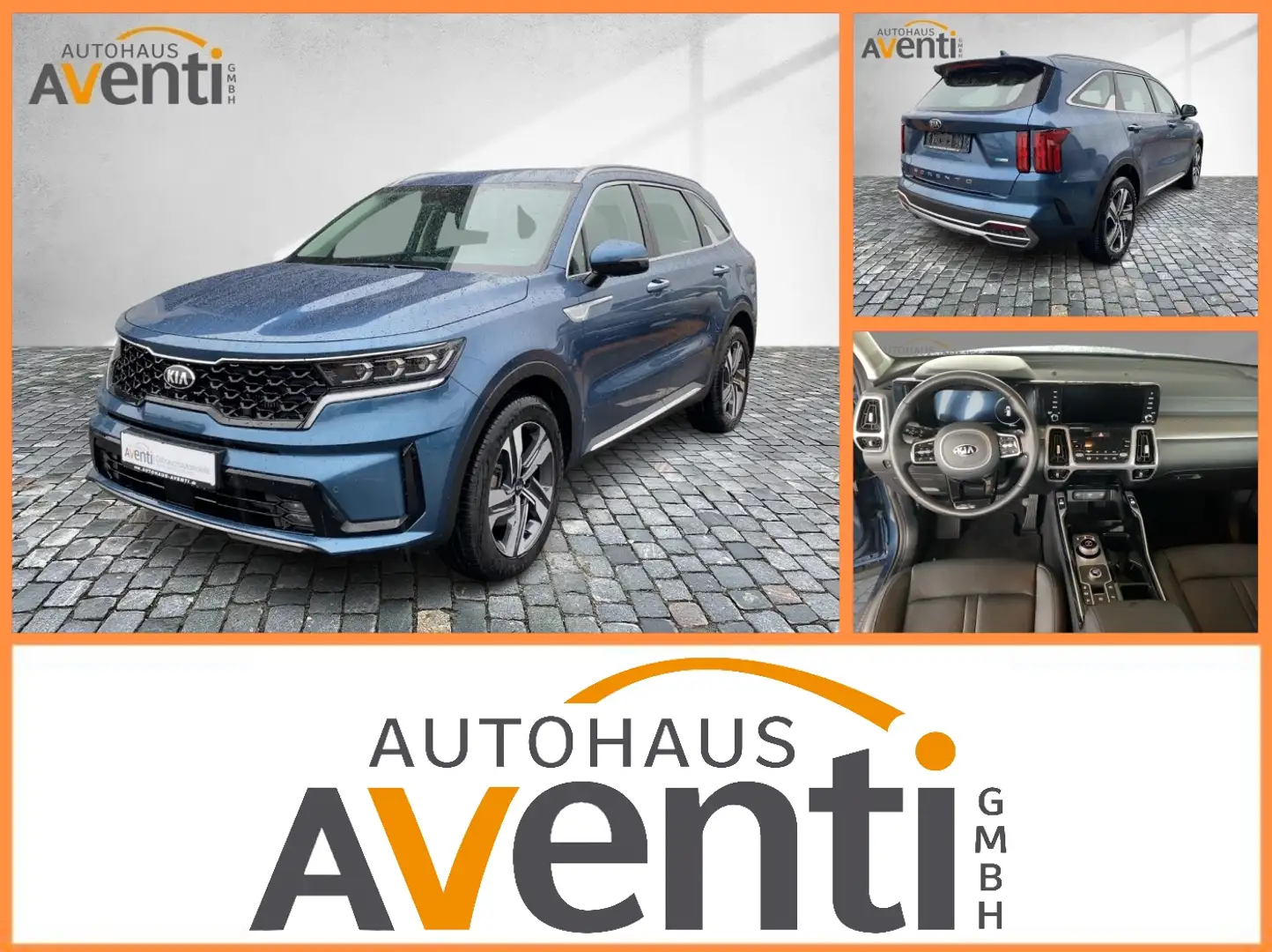 Kia Sorento Vision *ACC*Navi*SpurH+SpurW*LED*Kamera* Bleu - 1