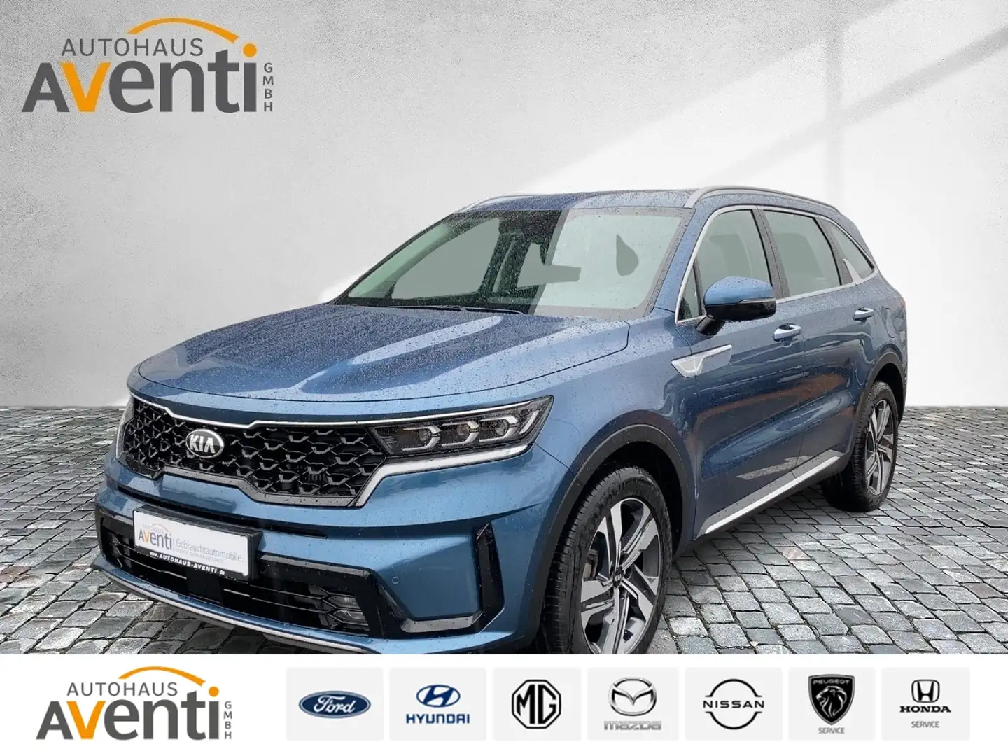 Kia Sorento Vision *ACC*Navi*SpurH+SpurW*LED*Kamera* Blauw - 1